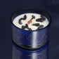 Zodiac Crystal Candle with Gemstone Bracelet - Cancer
