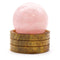 Gemstone Sphere 50mm - Rose Quartz with Stand