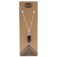 Gemstone Classic Point Pendant - Amethyst